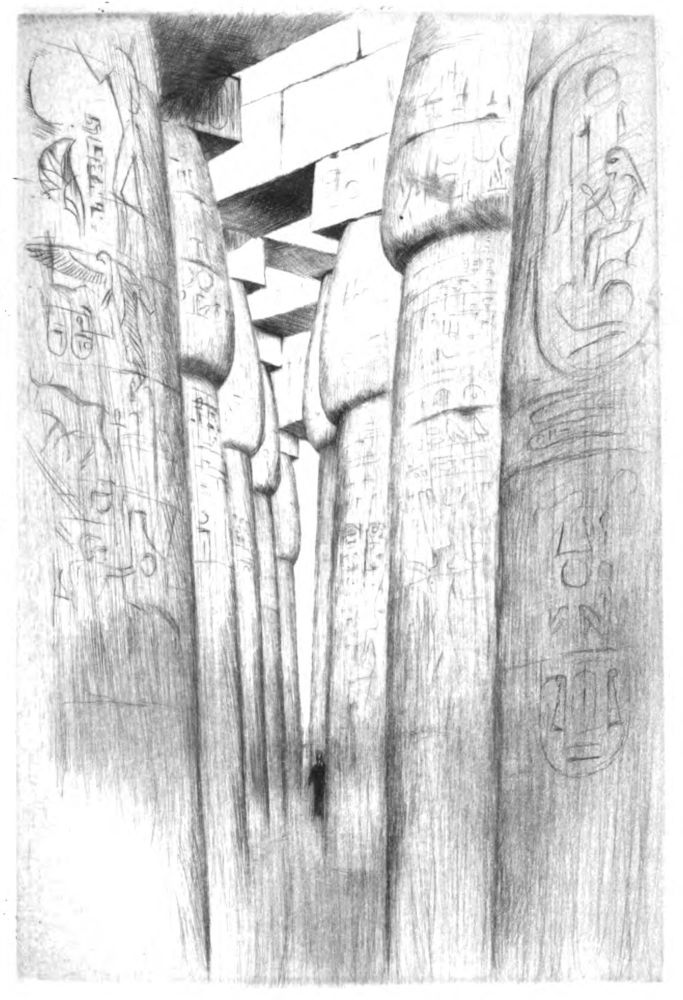 Colonnes et chapiteaux.