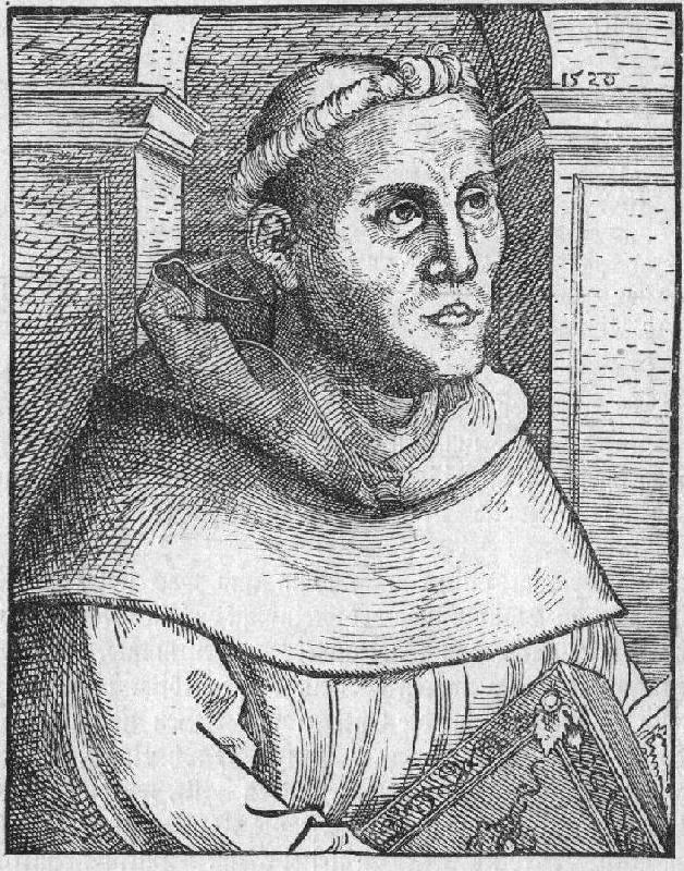 Luther als Mönch