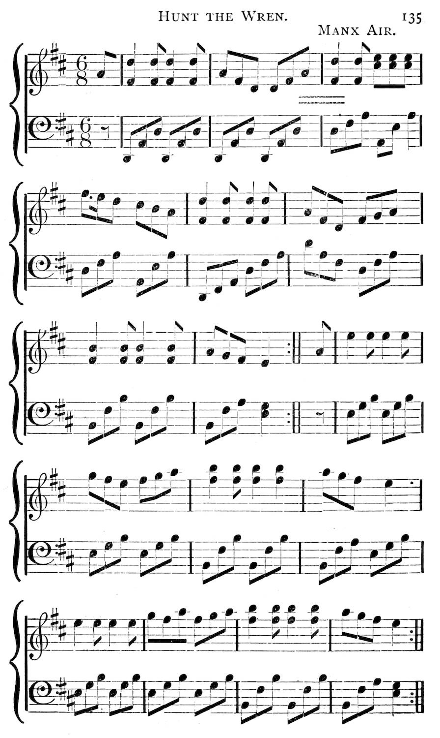 Music; Hunt The Wren.
