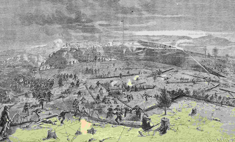 View from the fort