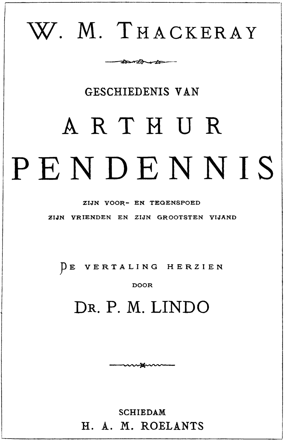 Oorspronkelijke titelpagina.