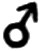 astrologisches Symbol für Mars