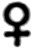 astrologisches Symbol für Venus
