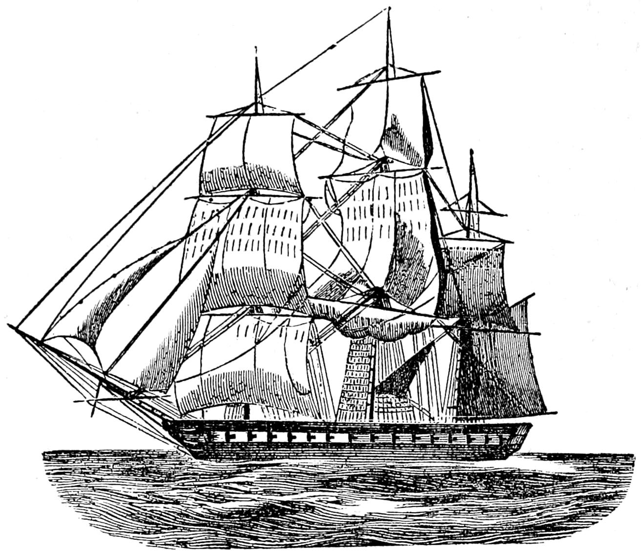 Sailing ship