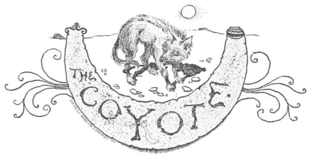 Decorative title: The Coyote
