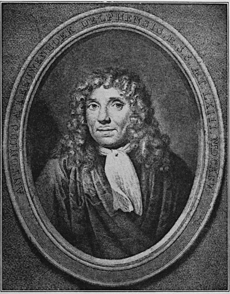 protrait of Anthony Leeuwenhoek
