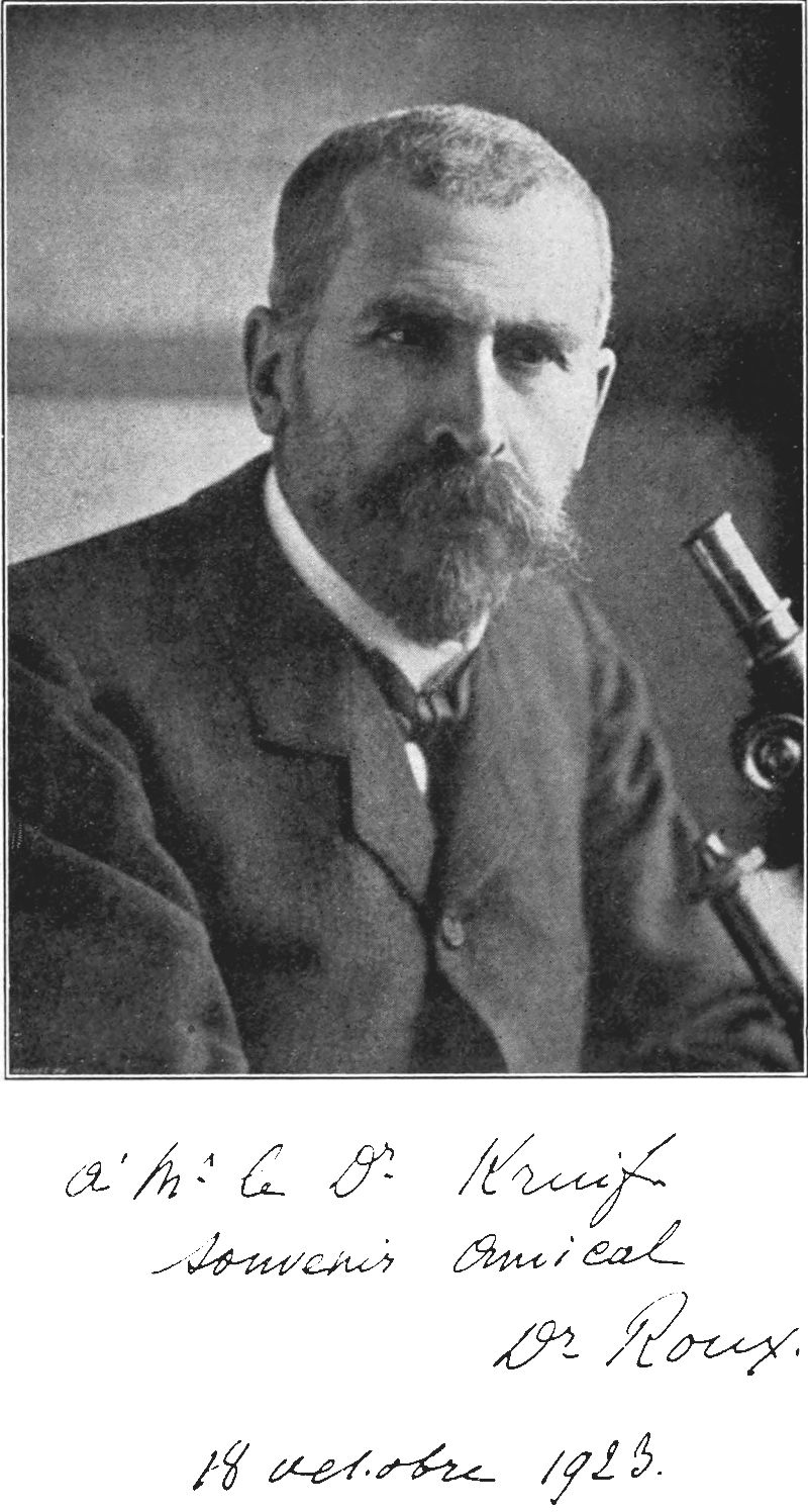 photograph of Émile Roux