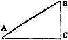 right-angled triangle