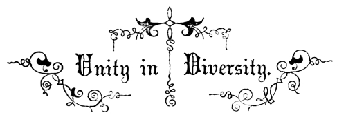 UNITY IN DIVERSITY