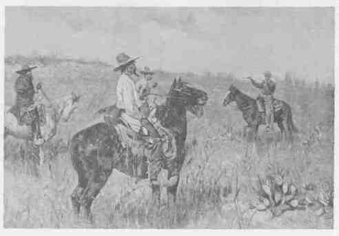 01 Texas Rangers Holding up Chapparal Bandits