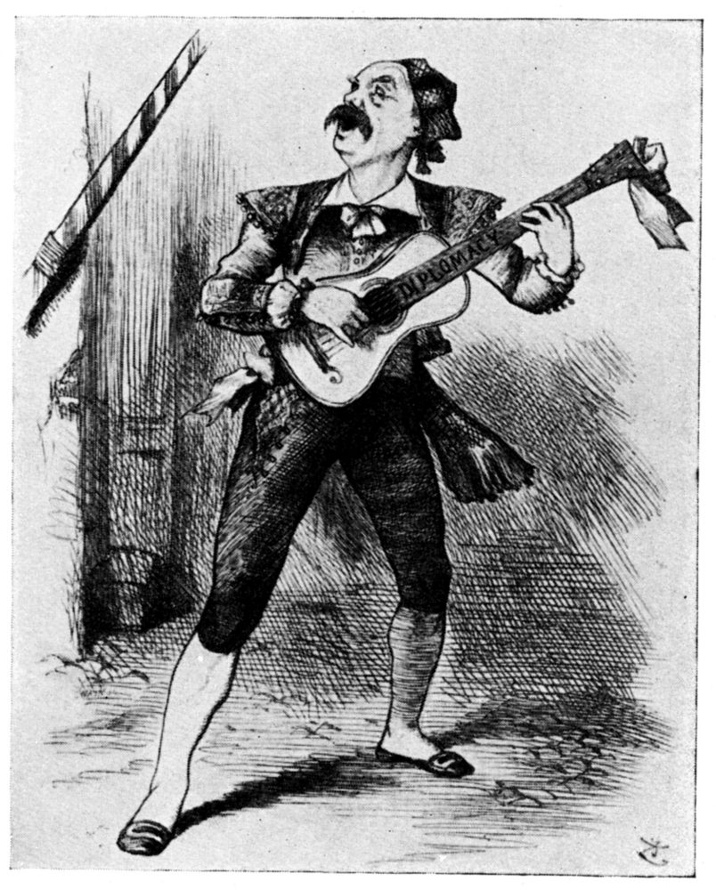 Bismarck als Figaro singt das »Largo an das Faktotum«