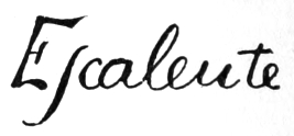 Signature: Escalente