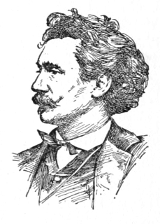 Bust of Feuerbach, facing left. Handlebar mustache, small goatee; wavy hair brushed away from the face.