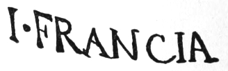 Signature: I FRANCIA