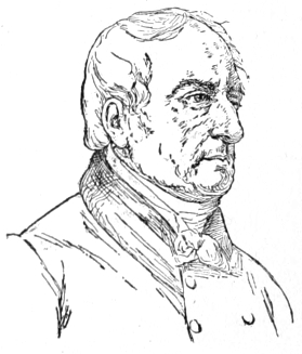 Bust OF Gérard, facing slightly right; clean shaven, thinning hair.
