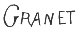 Printed signature: GRANET