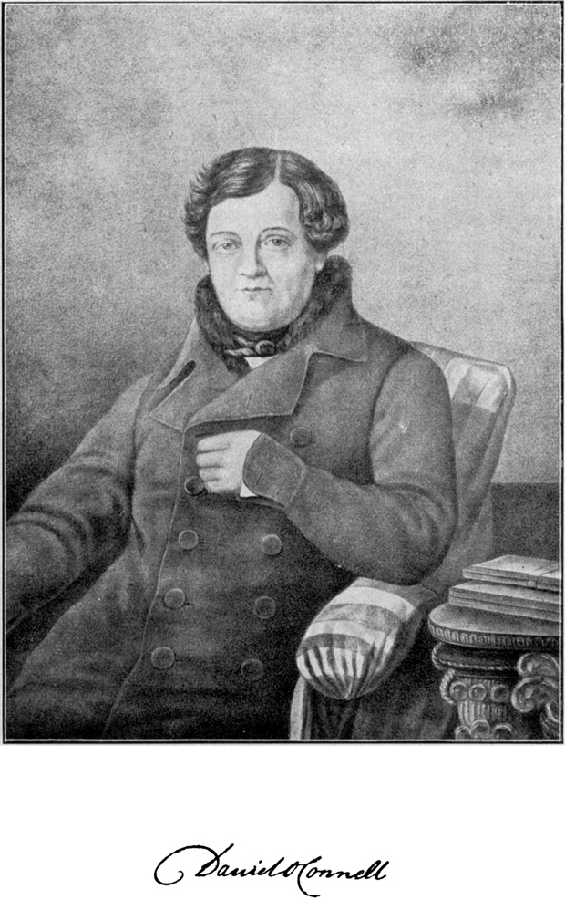 Porträt Daniel O’Connells, in einem Sessel sitzend